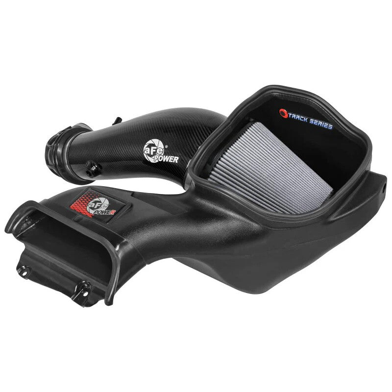 aFe POWER Track Series Cold Air Intake with carbon fiber tube and Pro DRY S filter for 2023-2025 Ford F-150 Raptor