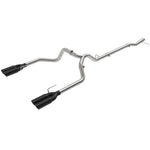 aFe Vulcan Series 304 stainless steel DPF-back exhaust system with quad 4-inch black tips for 3.0L Silverado and Sierra 1500