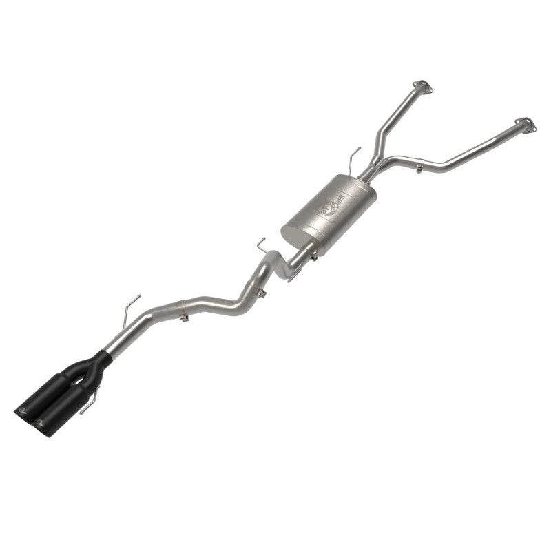 aFe Vulcan Series 304 stainless steel cat-back exhaust system with black tip for 2023-2026 Toyota Sequoia
