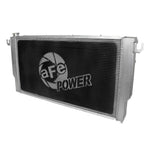 aFe POWER BladeRunner Street Series brushed aluminum 3-row radiator for 1994-2002 Dodge Ram 2500/3500 5.9L Cummins Diesel.