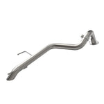409 stainless steel axle-back exhaust with Hi-Tuck tip and 2.5-inch mandrel-bent tubing for Toyota Land Cruiser J250.