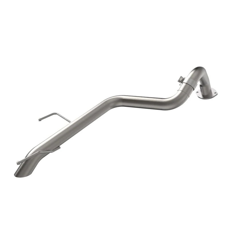 409 stainless steel axle-back exhaust with Hi-Tuck tip and 2.5-inch mandrel-bent tubing for Toyota Land Cruiser J250.