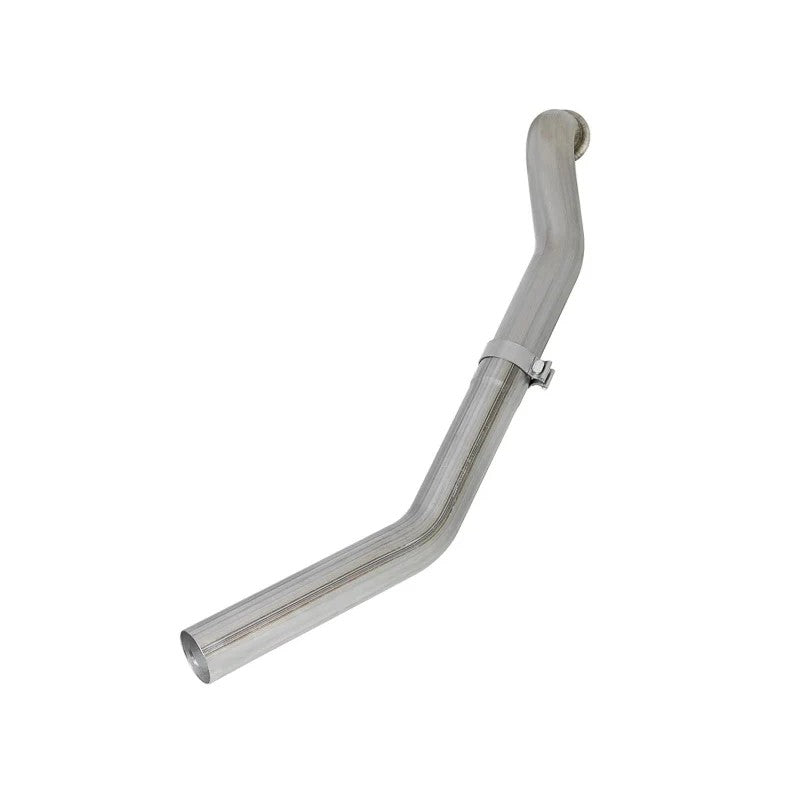 aFe ATLAS 3 inch steel turbo down-pipe with V-band flange and installation clamps
