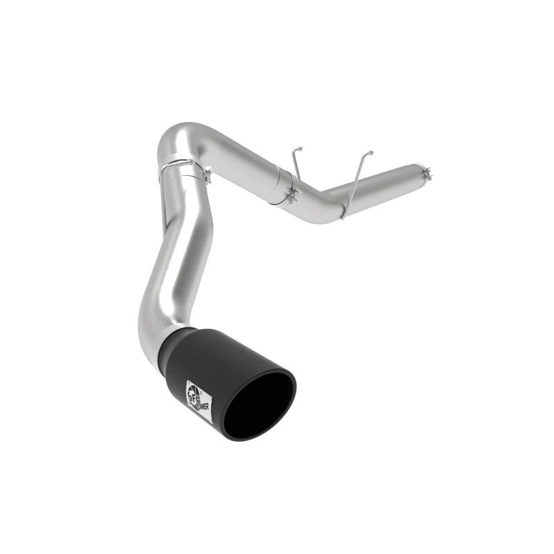 aFe POWER ATLAS 5 inch aluminized steel DPF-back exhaust with 7 inch black stainless steel tip