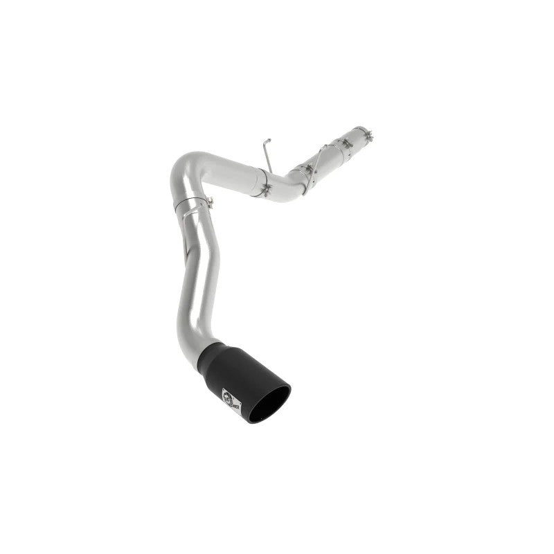 aFe POWER ATLAS 5 inch aluminized steel DPF-back exhaust system with a 7 inch black stainless steel tip for Ram 2500/3500