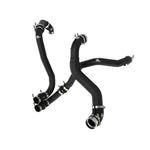 aFe BladeRunner 3-inch black powder-coated aluminum hot and cold side charge pipe kit for 2021-2025 Ford F-150 V6-3.5L