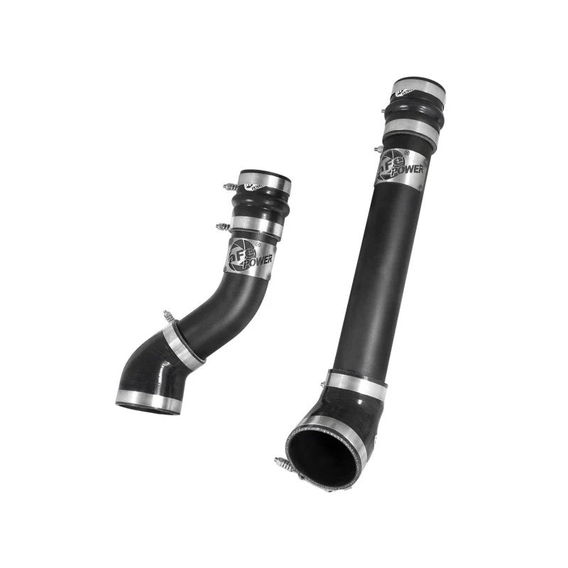 aFe BladeRunner 3-inch black aluminum intercooler hot and cold side charge pipes for 1994-2002 Dodge Ram 5.9L