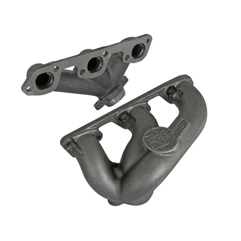aFe Power BladeRunner cast ductile iron exhaust manifold with CNC machined ports for 2007-2011 Jeep Wrangler JK 3.8L