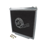 aFe Power BladeRunner Street Series aluminum radiator with TIG-welded end tanks for Ford 6.0L Power Stroke diesel trucks.