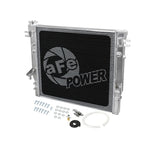 aFe BladeRunner Street Series brushed aluminum tube and fin radiator with 1.3 bar cap for 2007-2018 Jeep Wrangler JK