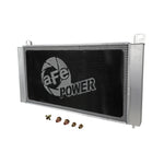 aFe BladeRunner Street Series brushed aluminum radiator with TIG-welded tanks and 2-1/4 inch core for GM 5.3L engines