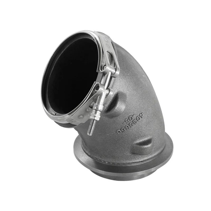 aFe Power BladeRunner ductile iron turbocharger turbine elbow for 2003-2007 Dodge Ram 2500 and 3500