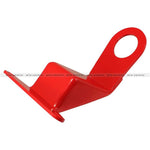 Red powder-coated aFe Control Pfadt Series front tow hook for 2005-2013 Chevrolet Corvette C6