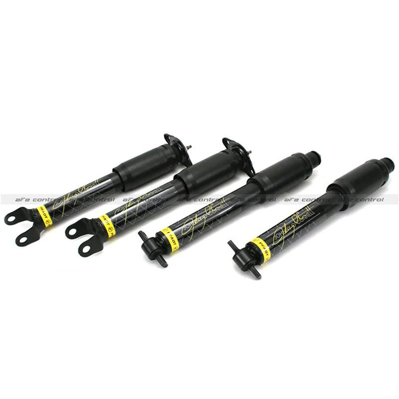 aFe Control Johnny O'Connell Signature Series adjustable monotube shock absorbers for 2014-2019 Chevrolet Corvette C7.