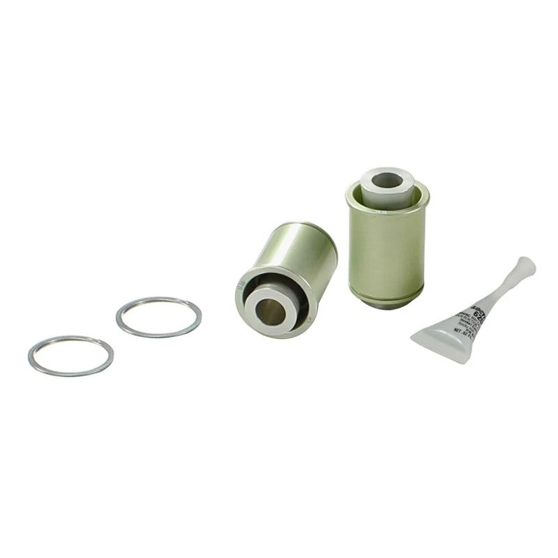 aFe Control PFADT Series rear shock mount kit with anodized 6061-T6 aluminum housings and spherical bearings