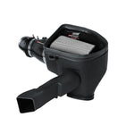 aFe Track Series Stage-2 carbon fiber intake tube with XLPE housing and Pro DRY S filter for Dodge Charger SRT.