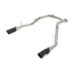 aFe Large Bore-HD 3-inch stainless steel DPF-back exhaust with dual 5-inch black tips for 2020-2023 Ram 1500