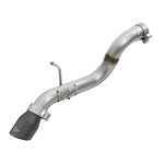 aFe MACH Force-Xp stainless steel axle-back exhaust system with black tip and mandrel-bent tubing for Jeep Wrangler JL