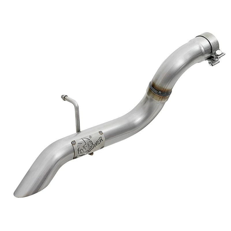 aFe POWER MACH Force-Xp Hi-Tuck axle-back exhaust system in 2.5 inch mandrel-bent stainless steel without tips.