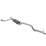 aFe MACH Force-Xp 3-inch 304 stainless steel cat-back exhaust with black muffler and Hi-Tuck tailpipe for Nissan Armada.