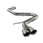 aFe Power MACH Force XP 2.5 inch 409 stainless steel cat-back exhaust system with polished tip and muffler.