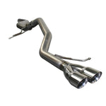aFe Power MACHForce XP 409 stainless steel cat-back exhaust system with polished tip for Volkswagen Jetta
