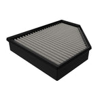 aFe Power Magnum FLOW Pro Dry S synthetic air filter with gray media and black 55-Shore A polyurethane frame