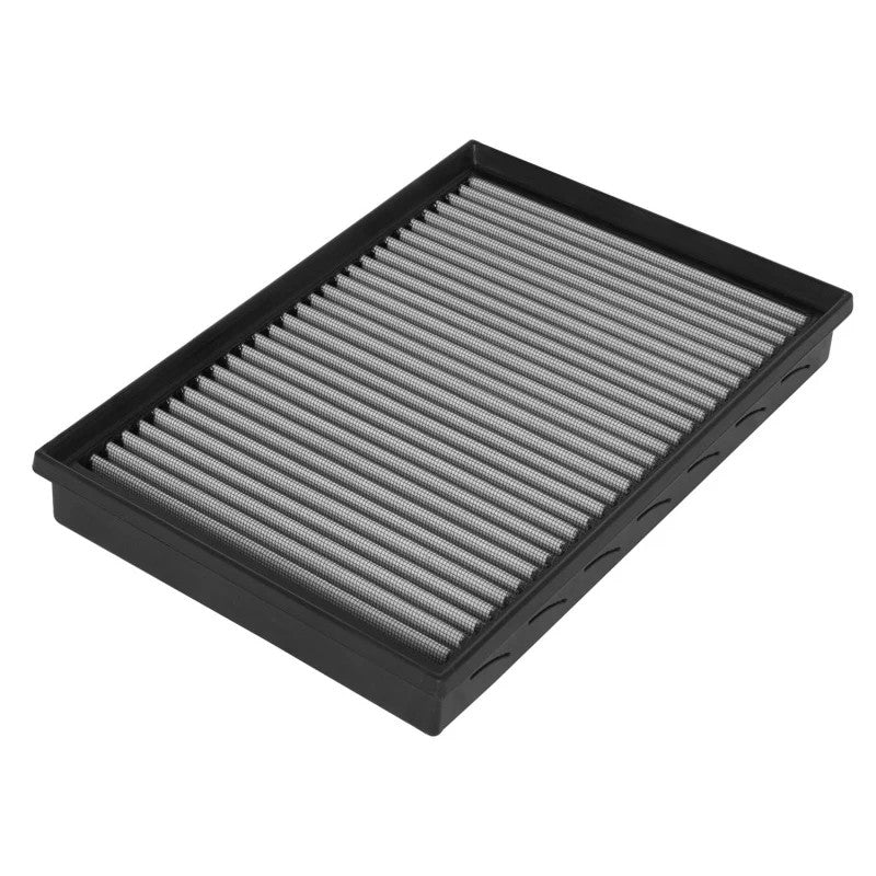 aFe Magnum FLOW OER Pro DRY S washable air filter featuring blue synthetic media and a black polyurethane frame.