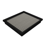 aFe Power Magnum FLOW Pro DRY S air filter with blue synthetic media and black polyurethane frame for Subaru models.