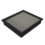 aFe Power Magnum FLOW Pro Dry S non-oiled performance air filter with blue synthetic media and black polyurethane frame.