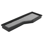 aFe Power Magnum FLOW Pro DRY S synthetic replacement air filter with black polyurethane frame for Porsche 911.