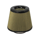 aFe MagnumFLOW Pro GUARD 7 conical air filter with 5.5 inch flange, inverted top, and 7x10 inch oval base.