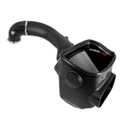 aFe Magnum FORCE Stage-2 cold air intake with black XLPE housing and Pro DRY S filter for 2016-2019 Nissan TITAN XD
