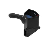 aFe Power Magnum FORCE Stage-2 cold air intake with black XLPE housing and blue Pro 5R conical air filter