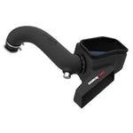 aFe Power Magnum FORCE Stage-2 cold air intake with black XLPE housing and blue Pro 5R air filter for Audi and VW 2.0L