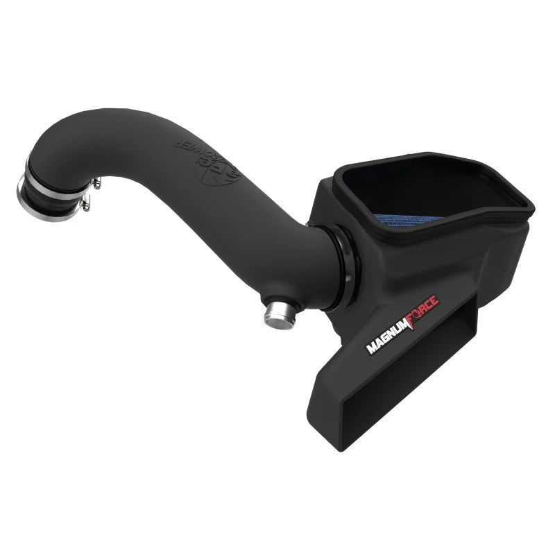 aFe Power Magnum FORCE Stage-2 cold air intake with black XLPE housing and blue Pro 5R air filter for Audi and VW 2.0L