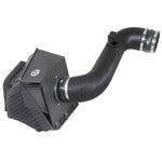 aFe Power Magnum FORCE Stage-2 cold air intake system with Pro DRY S filter and black ABS plastic housing cover.