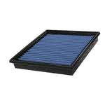 aFe MagnumFLOW Pro 5R blue oiled cotton gauze performance air filter with black polyurethane frame for BMW N20 and N47 engines