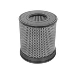 aFe Power MagnumFLOW Pro DRY S conical air filter with 6-inch flange and inverted synthetic top
