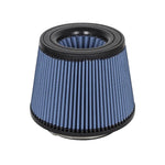 aFe MagnumFLOW Pro 5R conical oiled air filter with 6-inch flange and inverted top design
