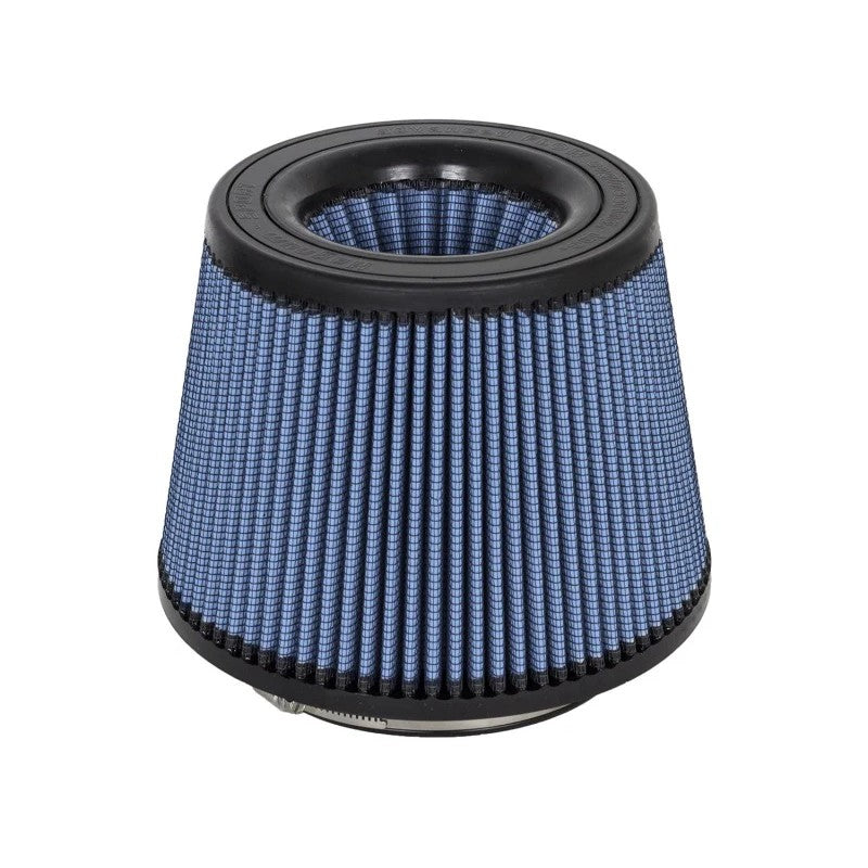aFe MagnumFLOW Pro 5R conical oiled air filter with 6-inch flange and inverted top design