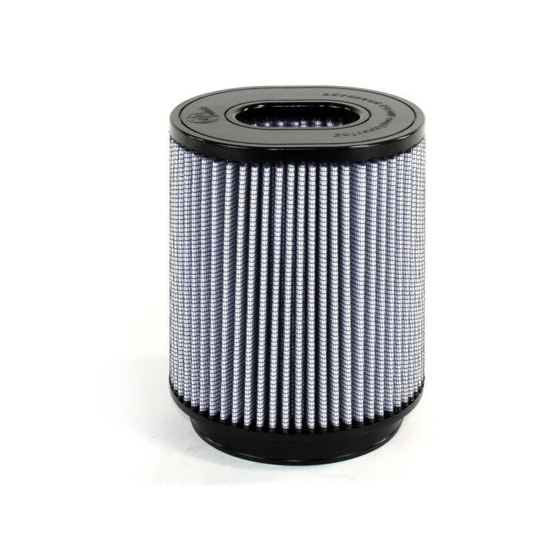 aFe MagnumFLOW Pro DRY S conical air filter with 5.5-inch flange and inverted top construction.