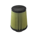 aFe Power MagnumFLOW Pro-GUARD7 conical oiled air filter featuring a 3-inch flange and 7-layer cotton/synthetic media.