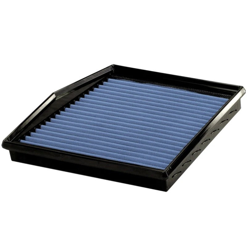 aFe Power Magnum FLOW Pro 5R oiled air filter with blue cotton gauze media for 2011-2015 BMW 135i and 335i