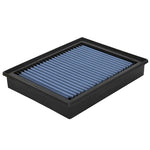 aFe Power MagnumFLOW OER Pro 5R performance air filter with blue oiled cotton media and black polyurethane frame.