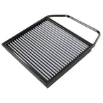 aFe Power MagnumFLOW Pro DRY S oil-free replacement air filter with blue synthetic media and black urethane frame.