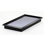 aFe MagnumFLOW Pro DRY S performance air filter featuring blue synthetic media and a black polyurethane frame.