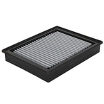 aFe Power MagnumFLOW Pro DRY S performance air filter with grey synthetic media and black polyurethane frame