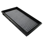 aFe Power MagnumFLOW OER Pro DRY S air filter with blue synthetic media and black polyurethane frame