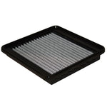 aFe Power MagnumFLOW Pro DRY S oil-free replacement air filter with blue synthetic media and black urethane frame.